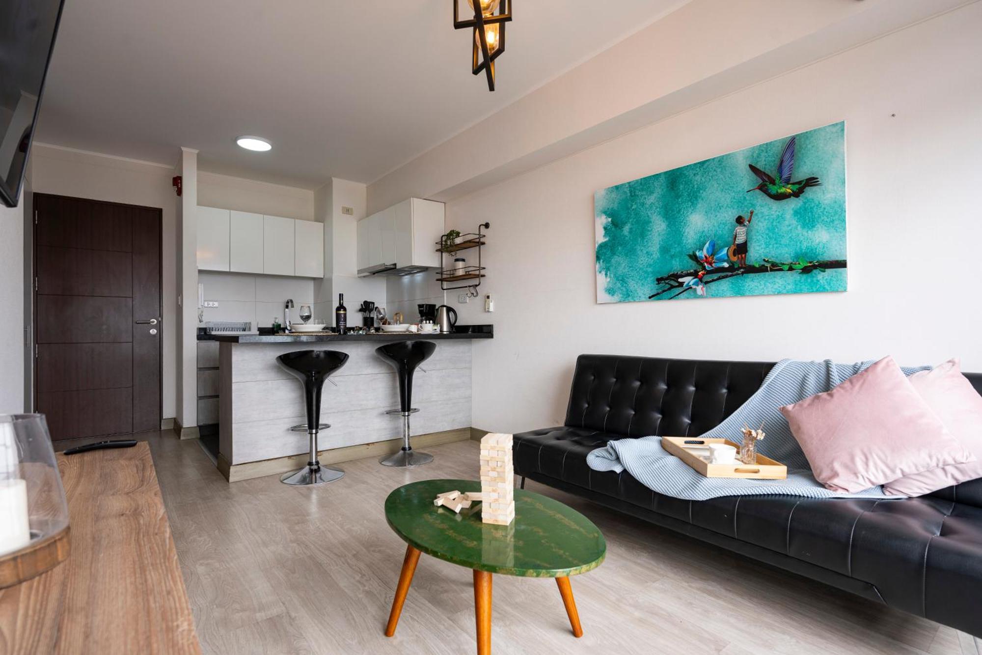 Connect Apartment By Vibrant Lima Bagian luar foto