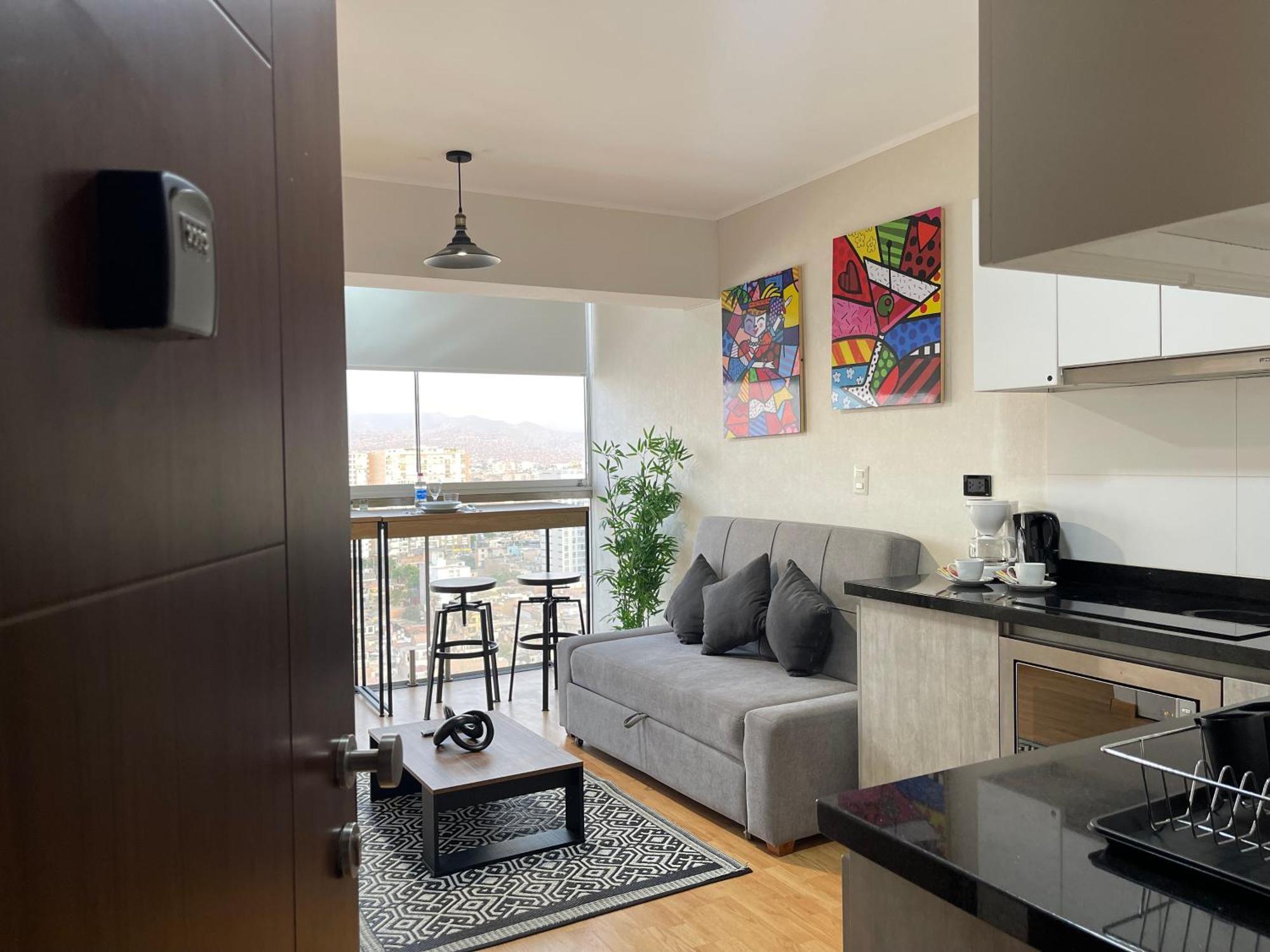Connect Apartment By Vibrant Lima Bagian luar foto